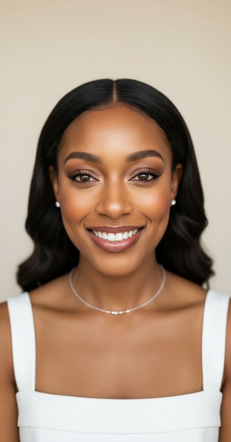 After Waves Hairstyle For Wedding